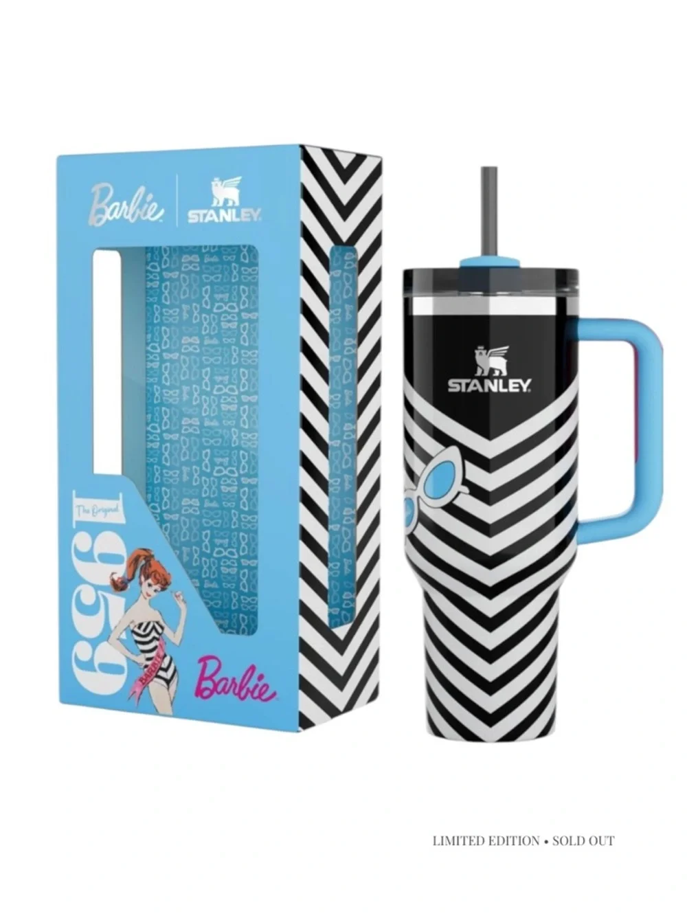 Barbie x Stanley Original Barbie 40oz Quencher Tumbler BNIB - Picture 16 of 16